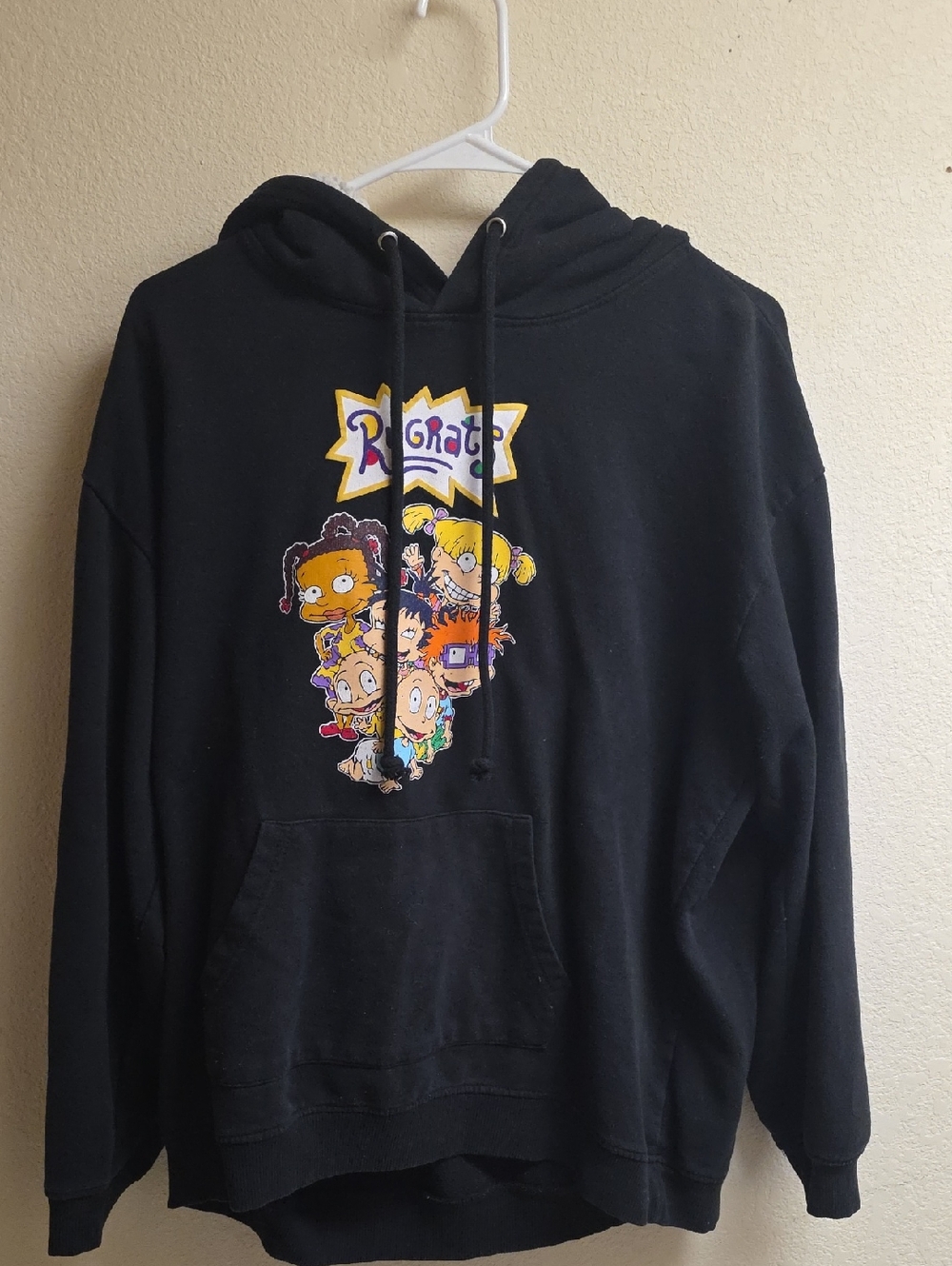 Black Rugrats Graphic Hoodie